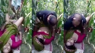 Bihari Bhabhi Hot Outdoor Sex Fields Village Sarpanch